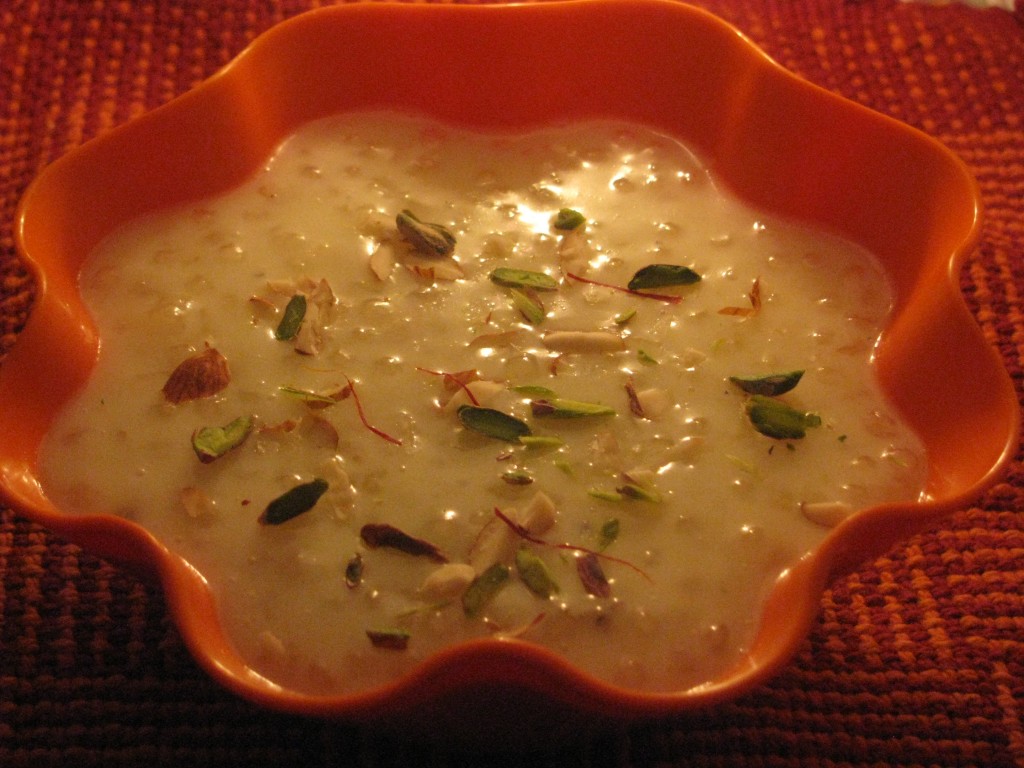 indian sago pudding