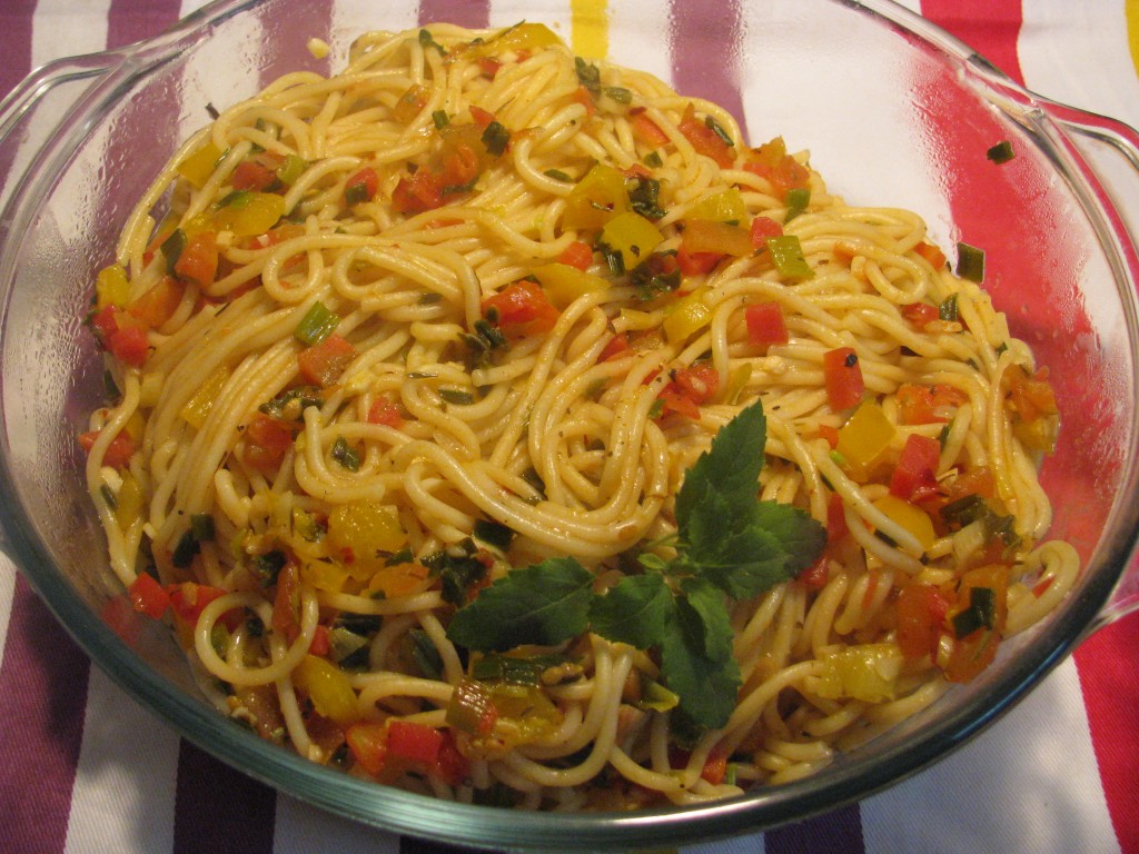 vegeterian pasta recipe