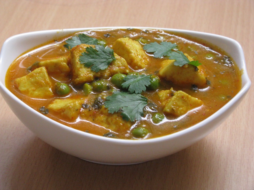 healthy matar paneer recpe 