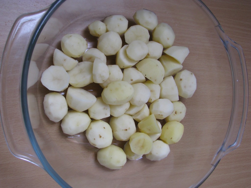 small potato peeled