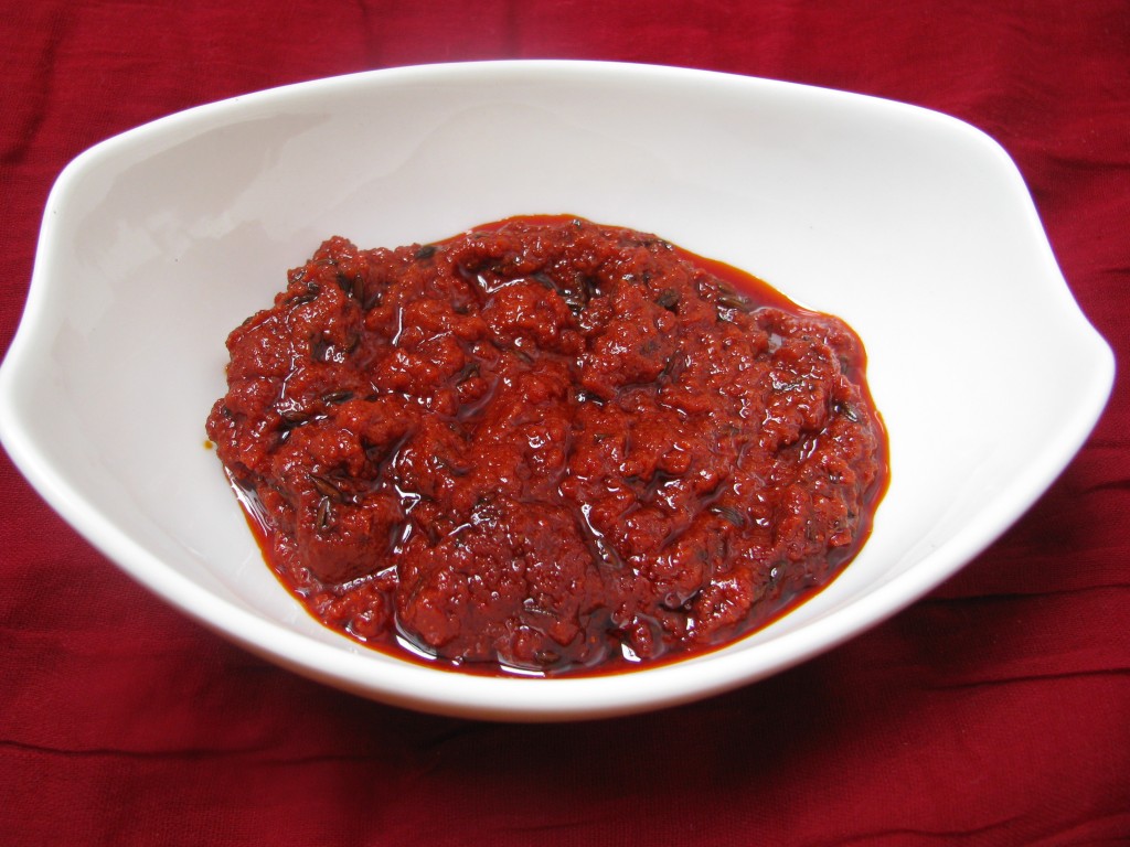 spicy red chutney 