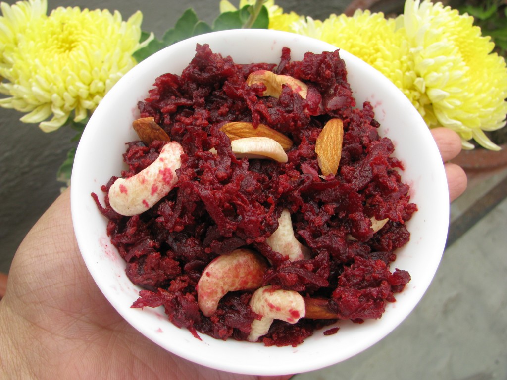 beetroot halwa recipe