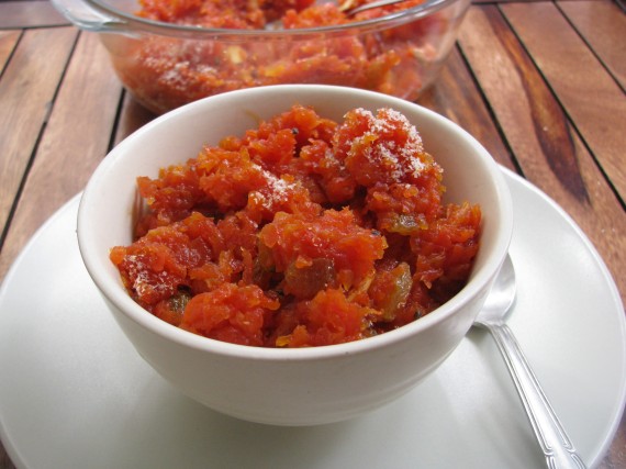 gajar halwa without milk , khoya , condensed milk or ghee