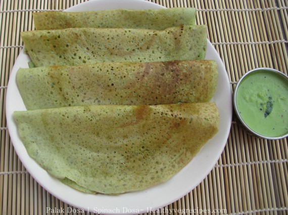 Palak Dosa recipe