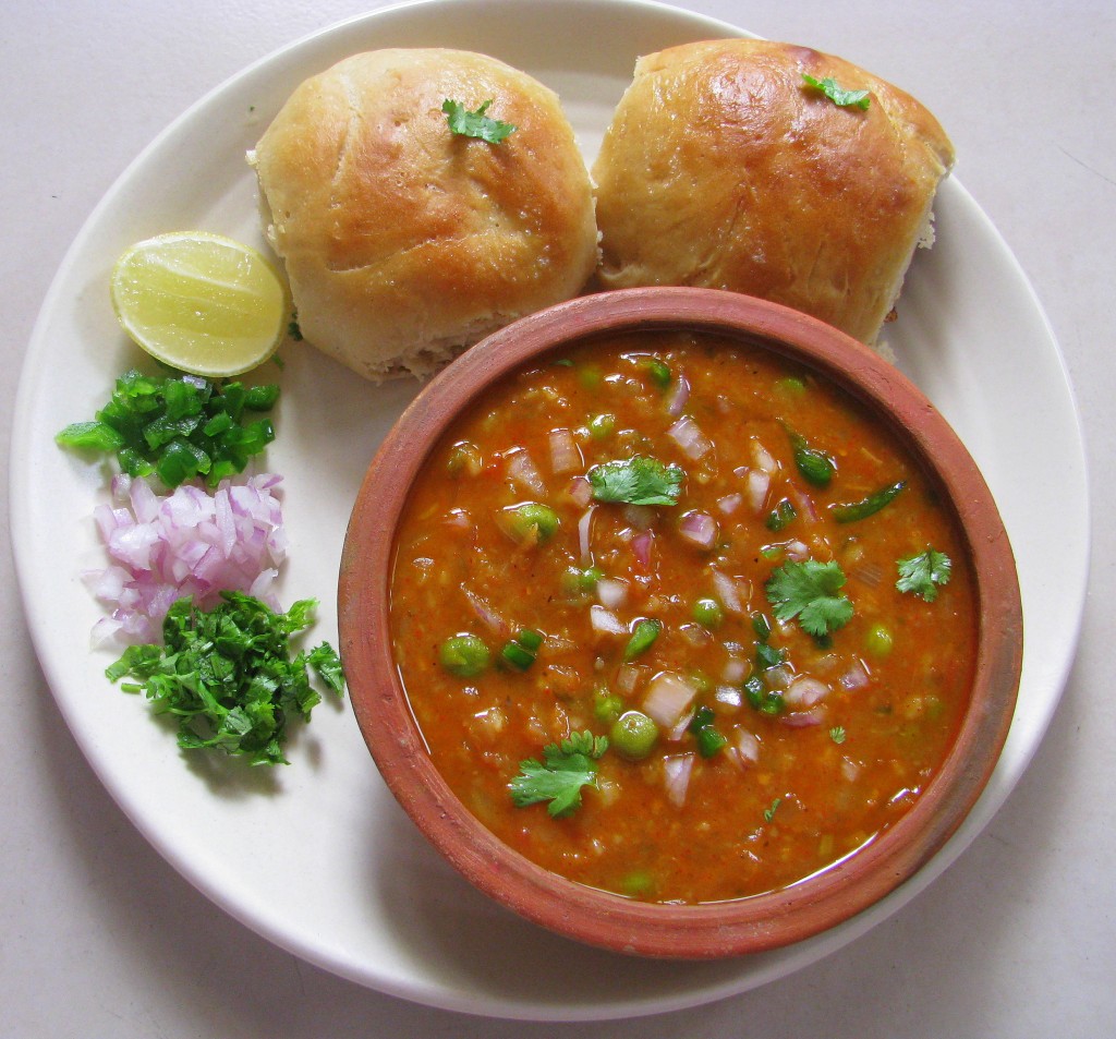 recipe of pav bhaji